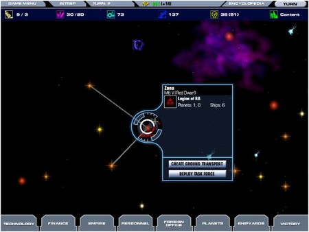 Скриншот из Master of Orion 3