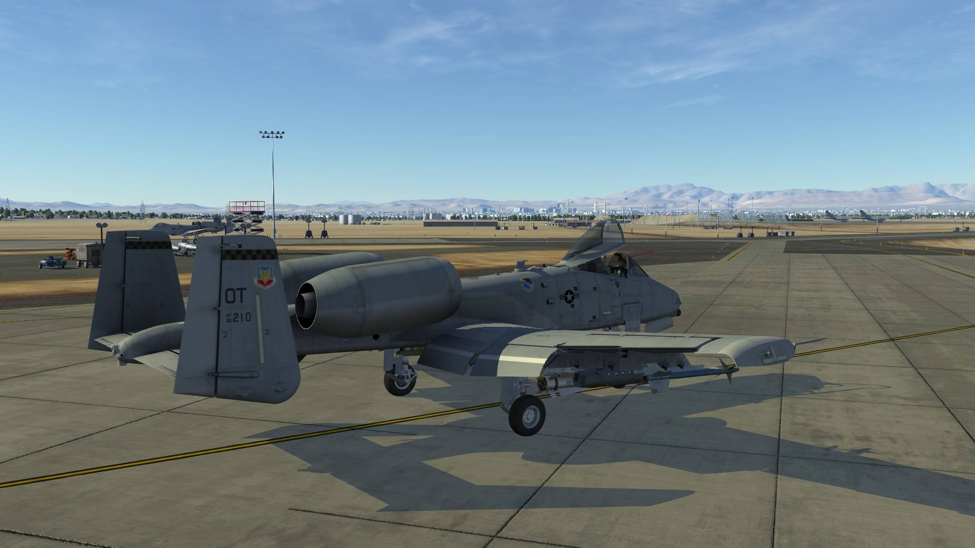 DCS: NEVADA Test and Training Range Map on Steam