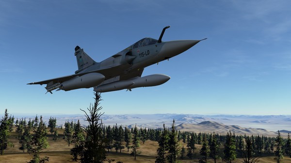 Скриншот из DCS: M-2000C