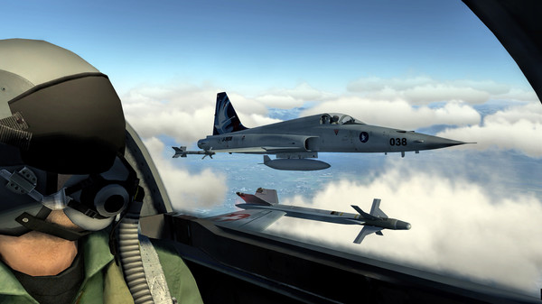 Скриншот из DCS: F-5E Tiger II