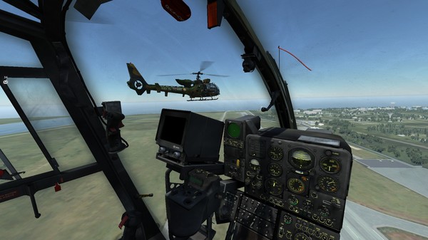 Скриншот из DCS: SA342M Gazelle