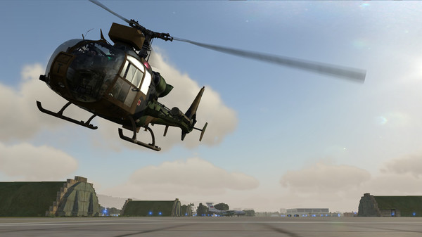 Скриншот из DCS: SA342M Gazelle