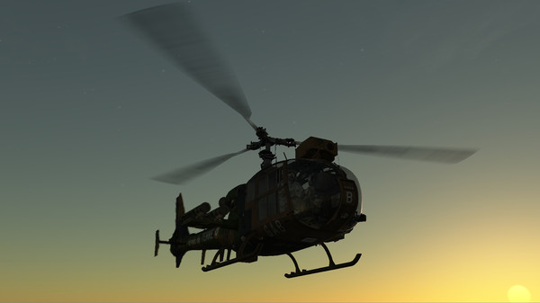 Скриншот из DCS: SA342M Gazelle