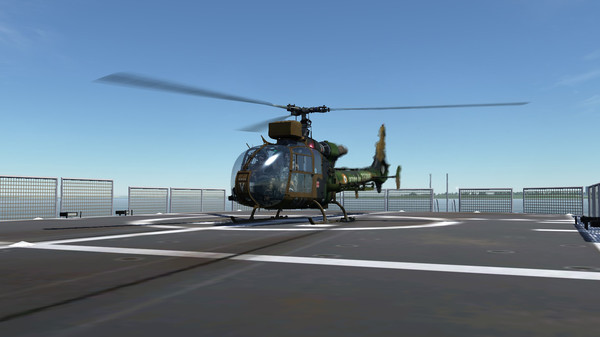 Скриншот из DCS: SA342M Gazelle