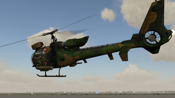 Скриншот из DCS: SA342M Gazelle