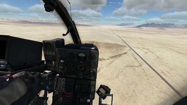 Скриншот из DCS: SA342M Gazelle