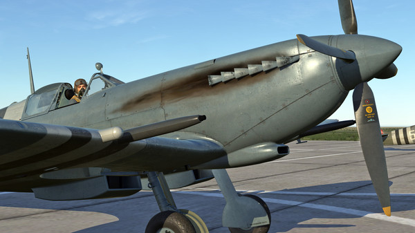 Скриншот из DCS: Spitfire LF Mk IX