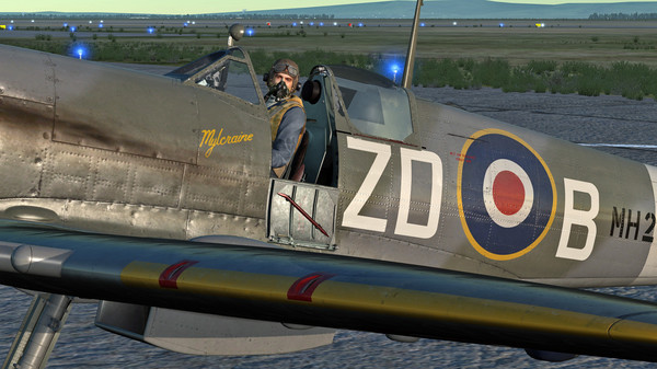 Скриншот из DCS: Spitfire LF Mk IX