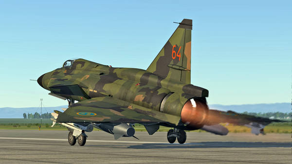 Скриншот из DCS: AJS-37 Viggen