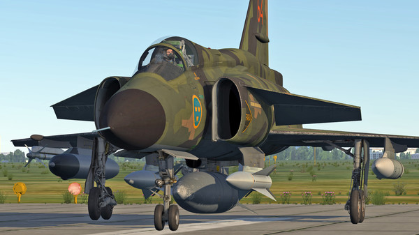 Скриншот из DCS: AJS-37 Viggen