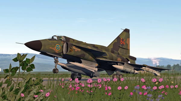 Скриншот из DCS: AJS-37 Viggen