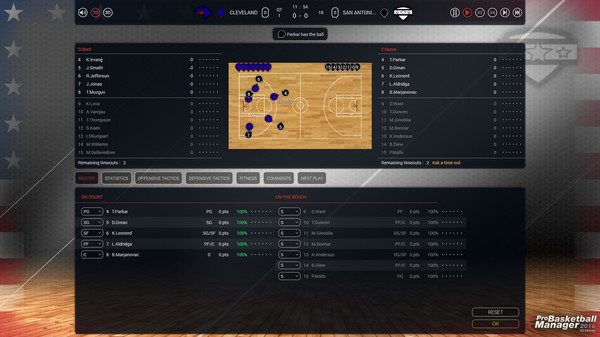 Pro Basketball Manager 2016 - US Edition screenshot