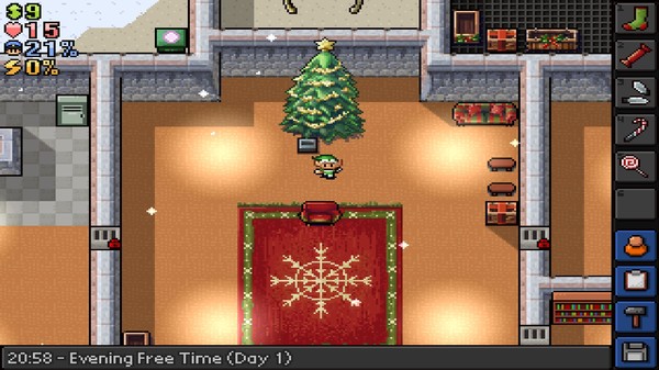 Скриншот из The Escapists - Santa's Sweatshop