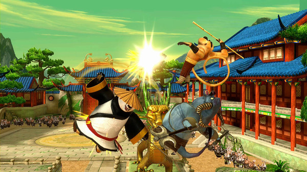 Скриншот из Kung Fu Panda: Warrior Po and Jombie Master Chicken