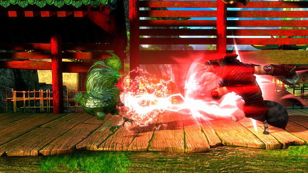 Скриншот из Kung Fu Panda: Warrior Po and Jombie Master Chicken
