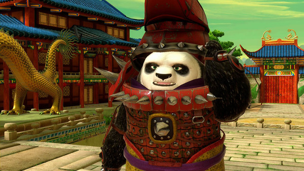 Скриншот из Kung Fu Panda: Rhino Armor Li and Jombie Master Bear