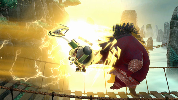 Скриншот из Kung Fu Panda: Armored Mr. Ping and Jombie Oogway