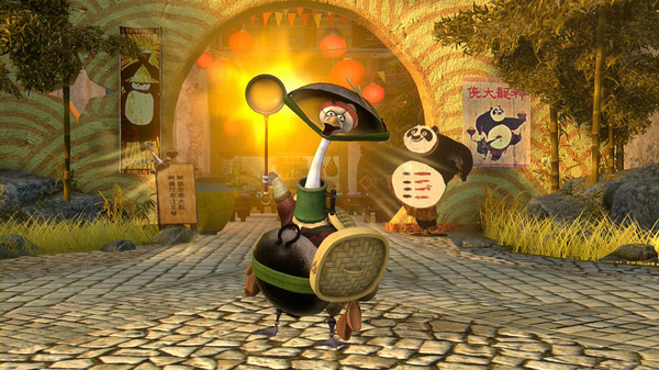 Скриншот из Kung Fu Panda: Armored Mr. Ping and Jombie Oogway