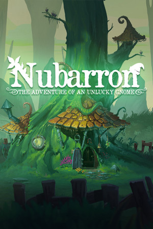 Portada Nubarron: The adventure of an unlucky gnome