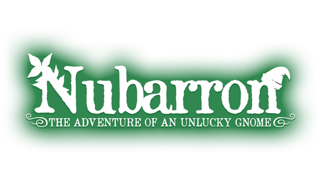 Nubarron: The adventure of an unlucky gnome Logo