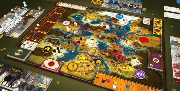 Скриншот из Tabletopia - Scythe