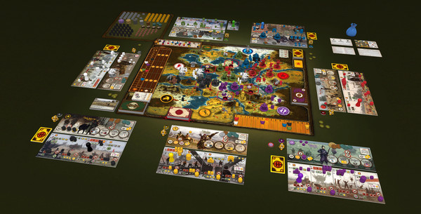 Скриншот из Tabletopia - Scythe