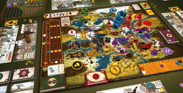 Скриншот из Tabletopia - Scythe: Invaders from Afar