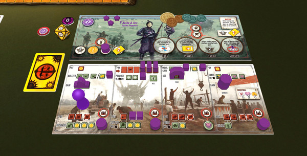 Скриншот из Tabletopia - Scythe: Invaders from Afar