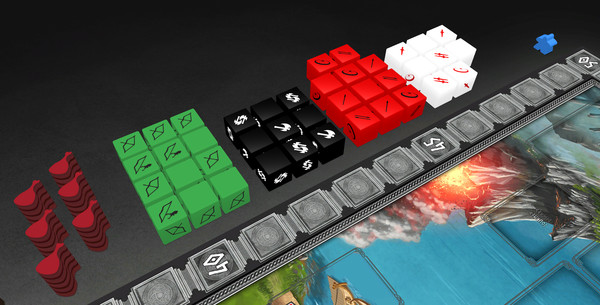 Скриншот из Tabletopia - Champions of Midgard: The Dark Mountains