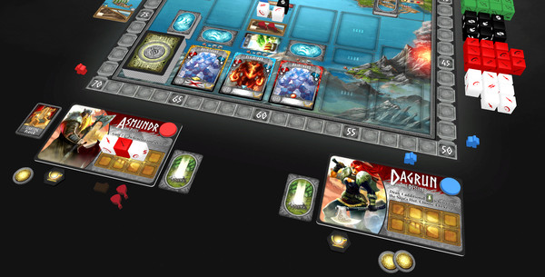Скриншот из Tabletopia - Champions of Midgard: The Dark Mountains