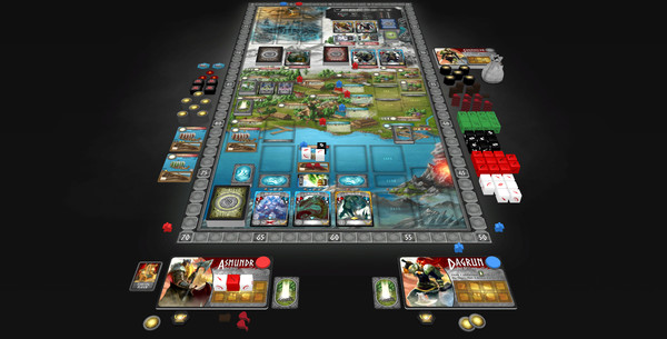 Скриншот из Tabletopia - Champions of Midgard: The Dark Mountains