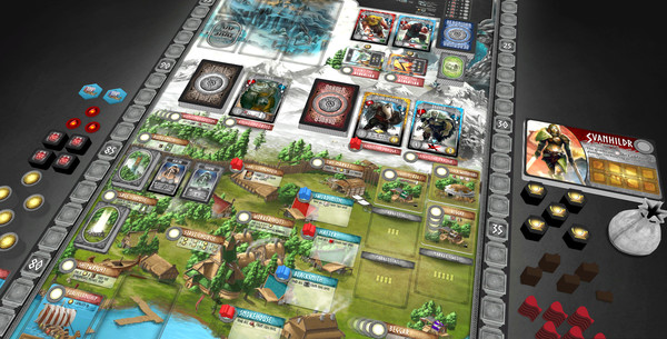Скриншот из Tabletopia - Champions of Midgard: The Dark Mountains