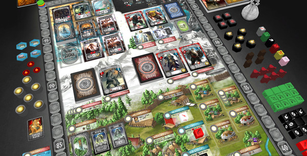 Скриншот из Tabletopia - Champions of Midgard: Valhalla