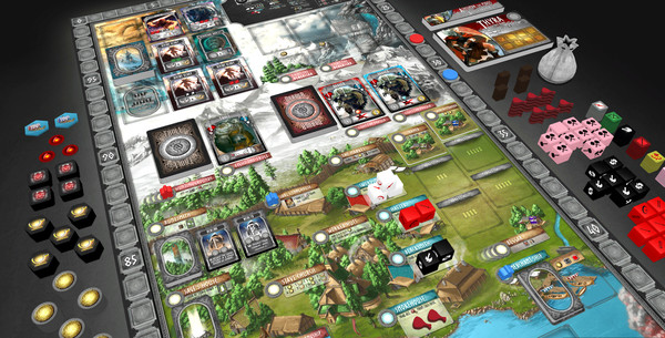 Скриншот из Tabletopia - Champions of Midgard: Valhalla