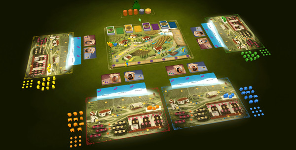 Скриншот из Tabletopia - Viticulture: Essential Edition
