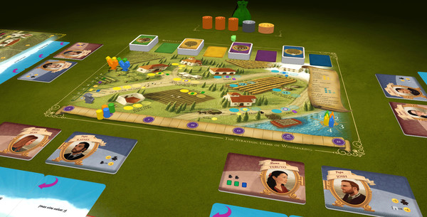 Скриншот из Tabletopia - Viticulture: Essential Edition