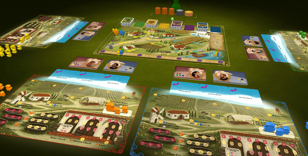 Скриншот из Tabletopia - Viticulture: Essential Edition
