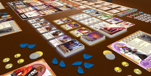 Скриншот из Tabletopia - Argent: the Consortium