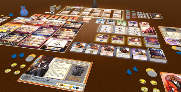 Скриншот из Tabletopia - Argent: the Consortium