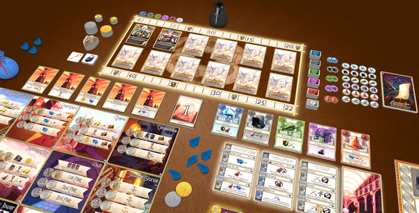 Скриншот из Tabletopia - Argent: the Consortium