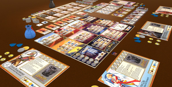 Скриншот из Tabletopia - Argent: the Consortium