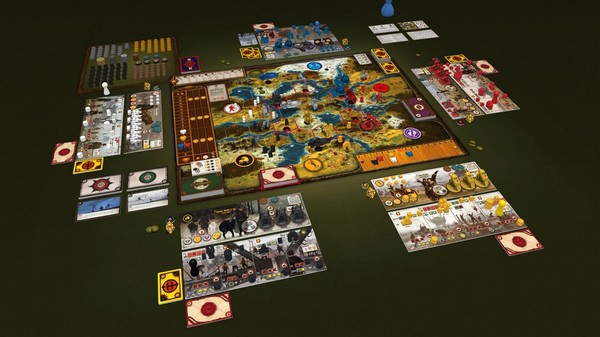 Скриншот из Tabletopia - Scythe: The Wind Gambit