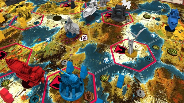 Скриншот из Tabletopia - Scythe: The Wind Gambit