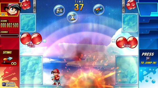 Скриншот из Pang Adventures Скриншот из Pang Adventures