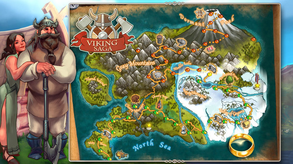 Viking Saga: The Cursed Ring game for Linux 1