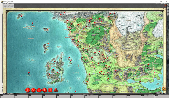 Скриншот из Fantasy Grounds - D&D Sword Coast Adventurer's Guide