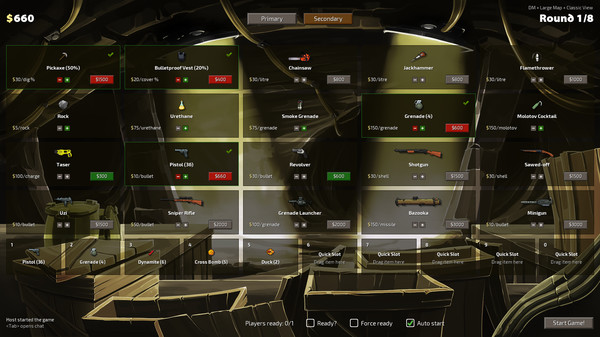 Скриншот из Gun Bombers