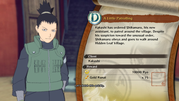 Скриншот из NARUTO SHIPPUDEN: Ultimate Ninja STORM 4 -Shikamaru's Tale Extra Scenario Pack