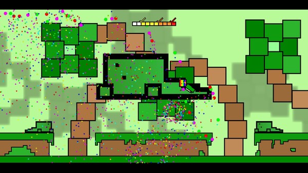 Rubber Ducky and the Rainbow Gun game for Linux 1