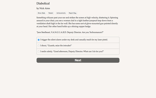 Diabolical game for Linux 1
